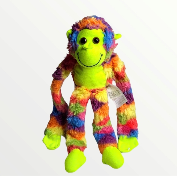 Hanging monkey soft toy cotton candy - Jess. - Picture 4 of 11